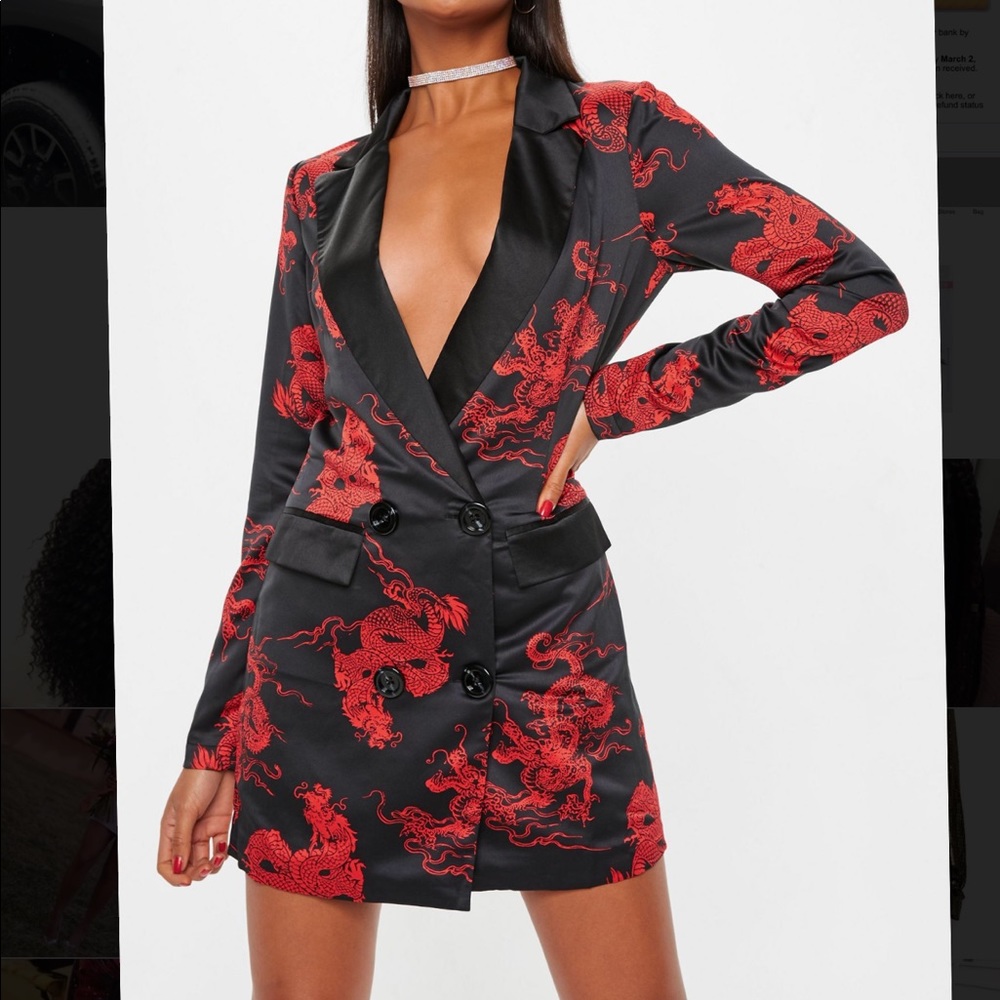 Misguided Blazer dress